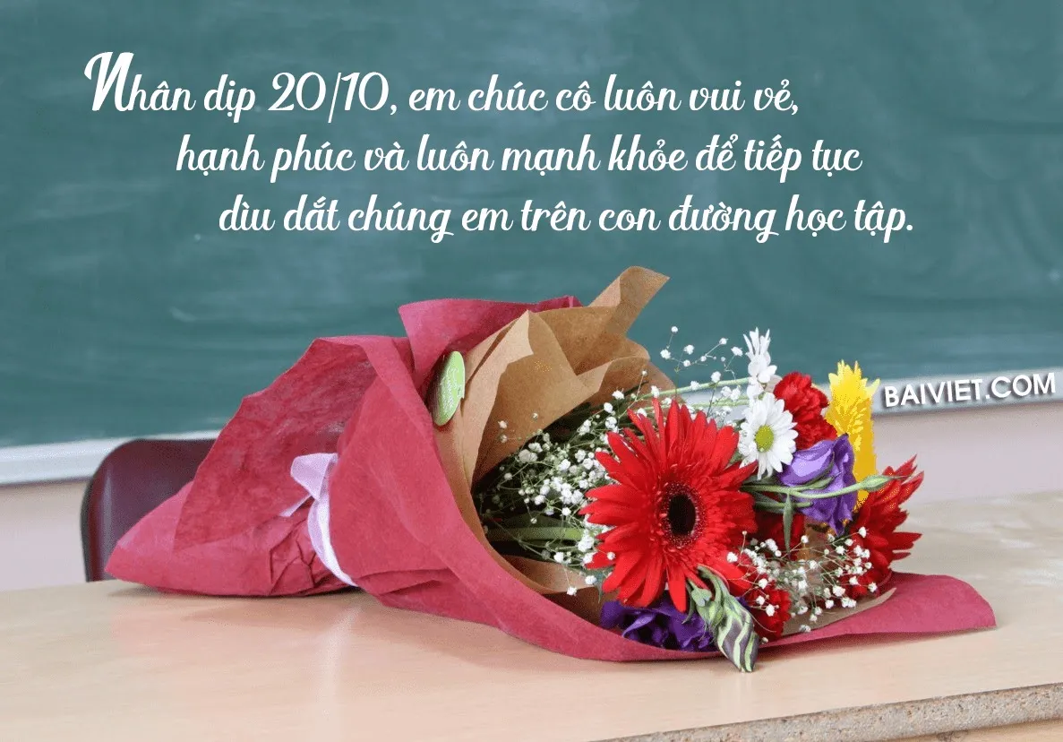 những lời chúc 20/10 ý nghĩa nhất