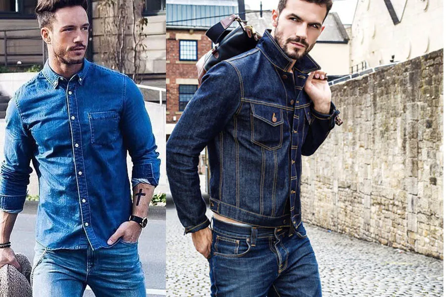 Phóng khoáng, bụi bặm và mạnh mẽ là những tính từ hoàn hảo nhất để miêu tả phong cách denim on denim