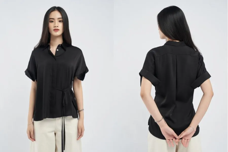 Chiếc áo kiểu nữ thắt eo một trong những item thời trang nhận được nhiều sự yêu thích nhất của phái đẹp.