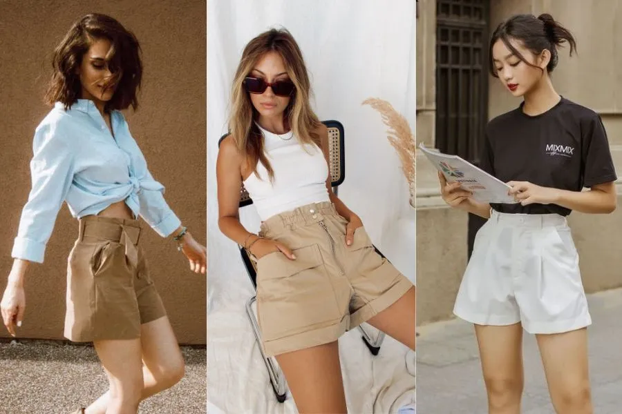 Quần short kaki là item must have cho phong cách trẻ trung, năng động