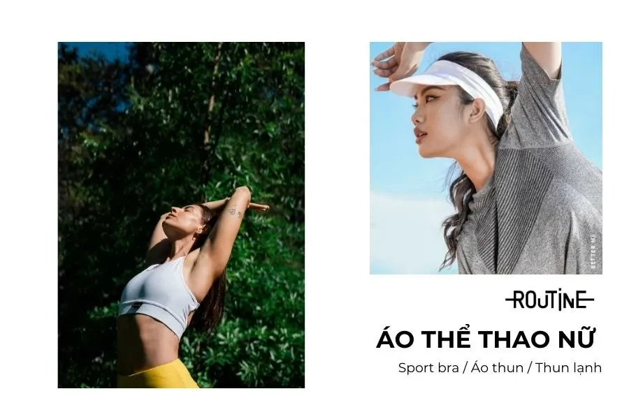 3 mẫu áo thun thể thao nữ hot nhất 2023