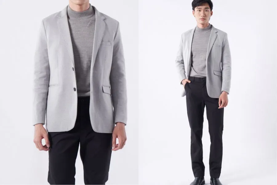 Áo vest nam mix quần tây thể hiện phong cách thanh lịch trẻ trung