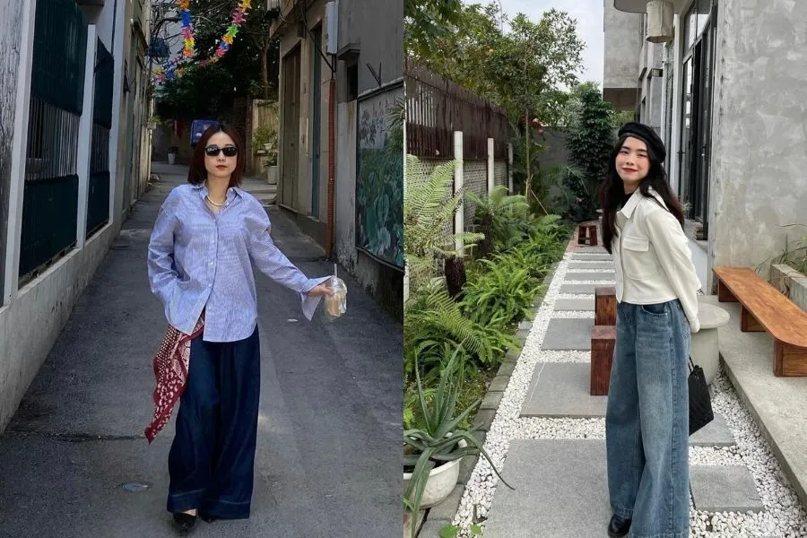 Trào lưu quần ống rộng đang được săn đón nhiều nhất trong mùa noel 2023