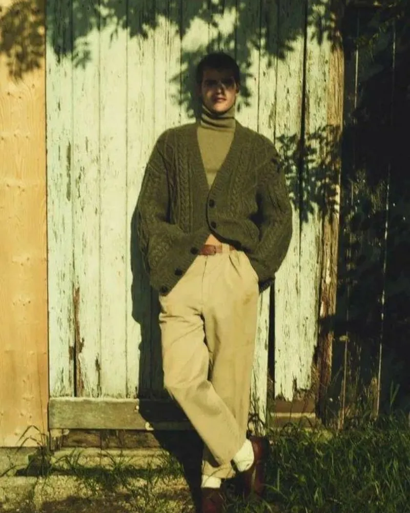 Phong cách đồng quê thanh lịch Cottagecore dành cho nam