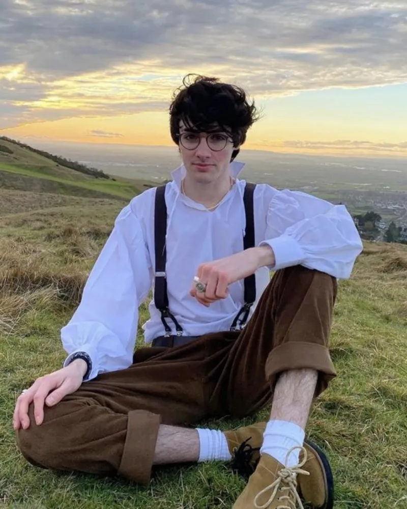 Nam giới theo phong cách Cottagecore lịch lãm