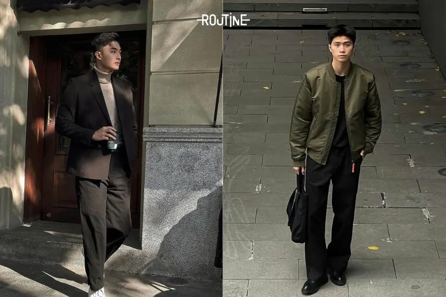 Áo khoác Bomber hay Blazer Hàn Quốc giúp outfit thời thượng và sành điệu hơn