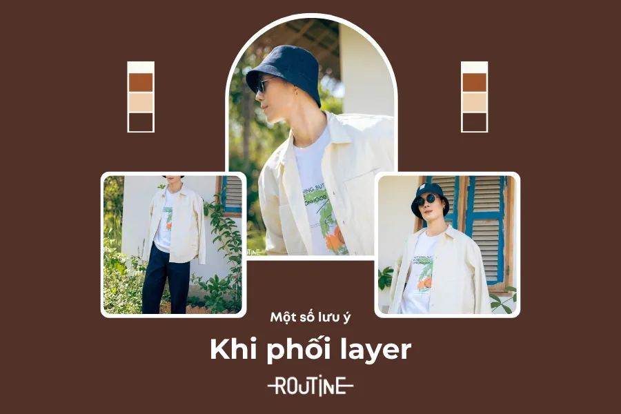 Khi phối đồ theo phong cách layer, cần đặc biệt quan trọng đến yếu tố cân bằng của bộ trang phục.