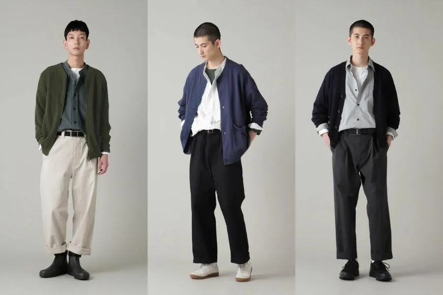 Xu hướng phối đồ theo phong cách layer được nhiều bạn nam ứng dụng đầu năm 2024 (Nguồn: Pinterest)