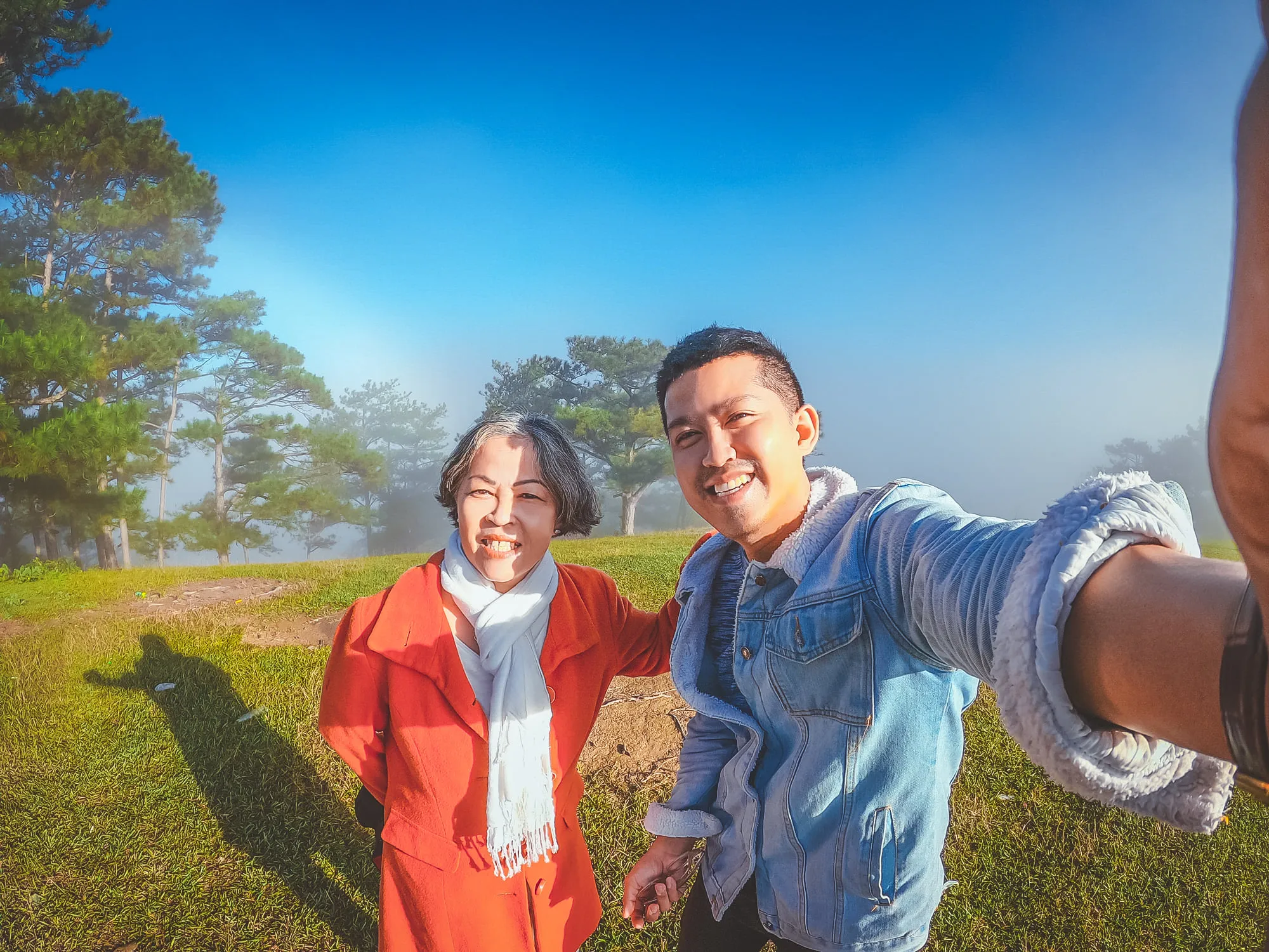 du lịch cùng mẹ