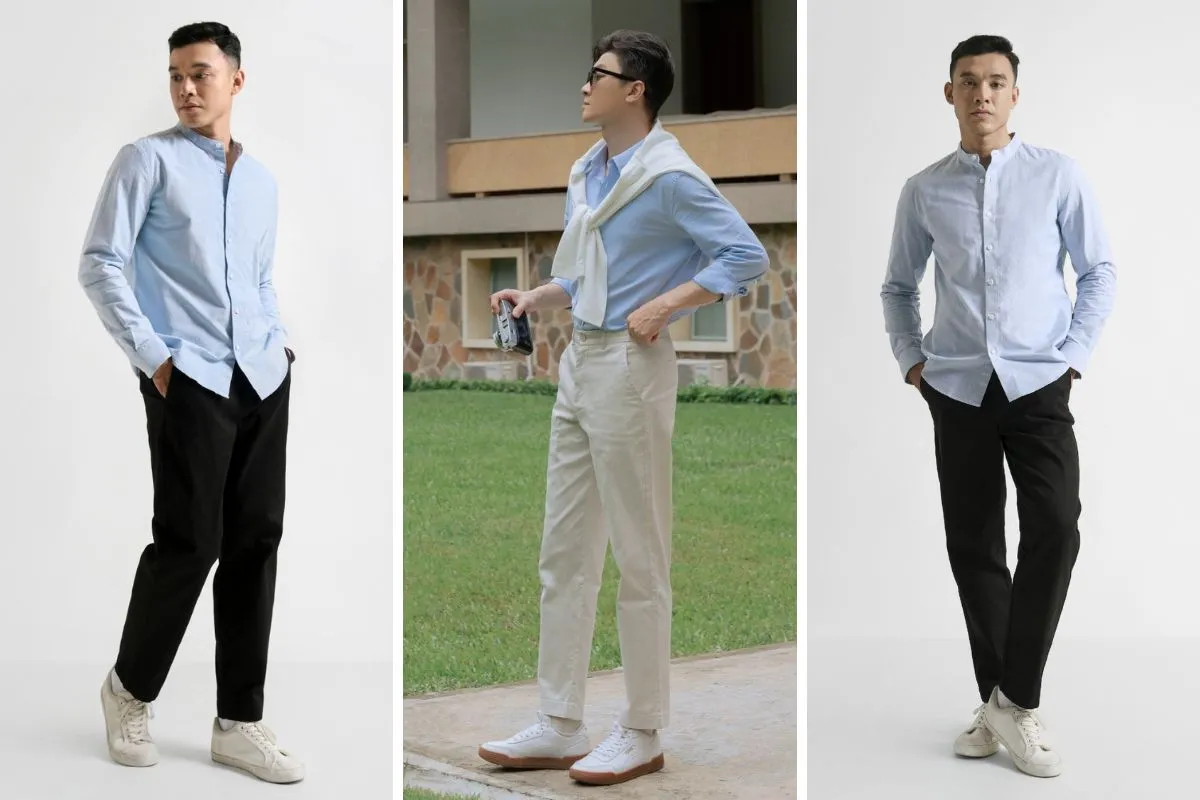 tặng áo sơ mi cho nam công sở, đi chơi