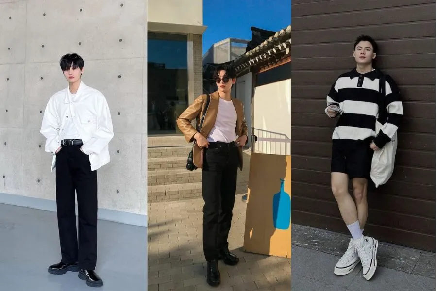 quần đen phối với quần gì