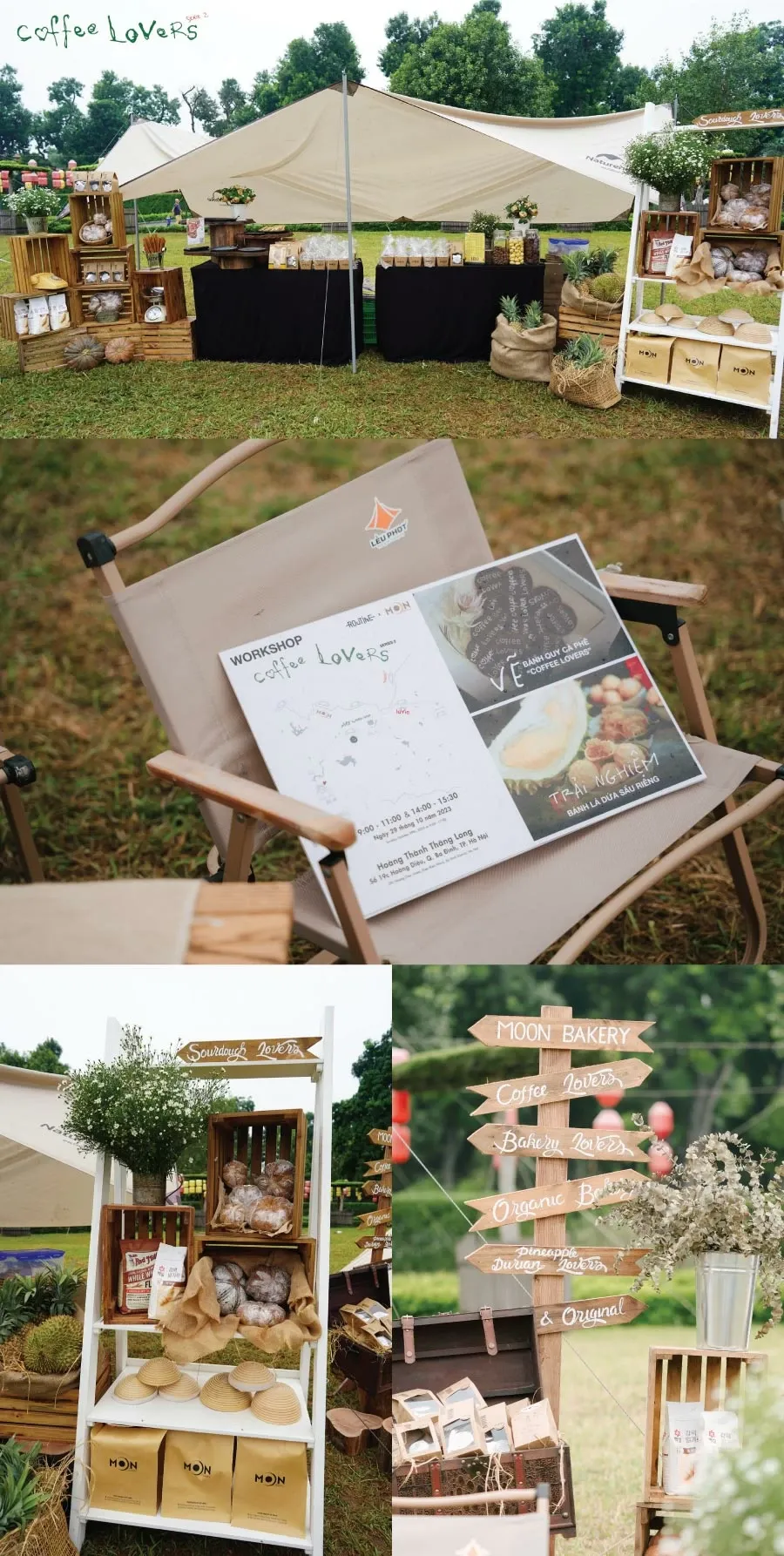 Thể hiện hoa tay của mình trên những chiếc bánh quy Coffee Lovers cùng Moon Bakery.