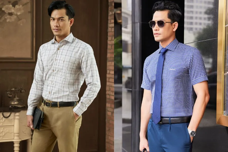 áo sơ mi cho tuổi trung niên an phước