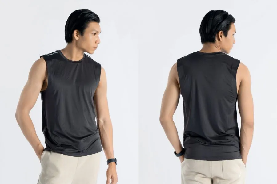 Áo sát nách gọn nhẹ mang lại cảm giác mát mẻ