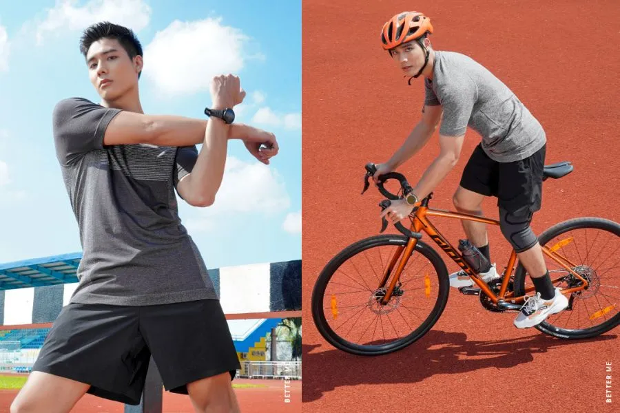 Áo thun thể thao tay ngắn là item phù hợp đa số các hoạt động thể thao