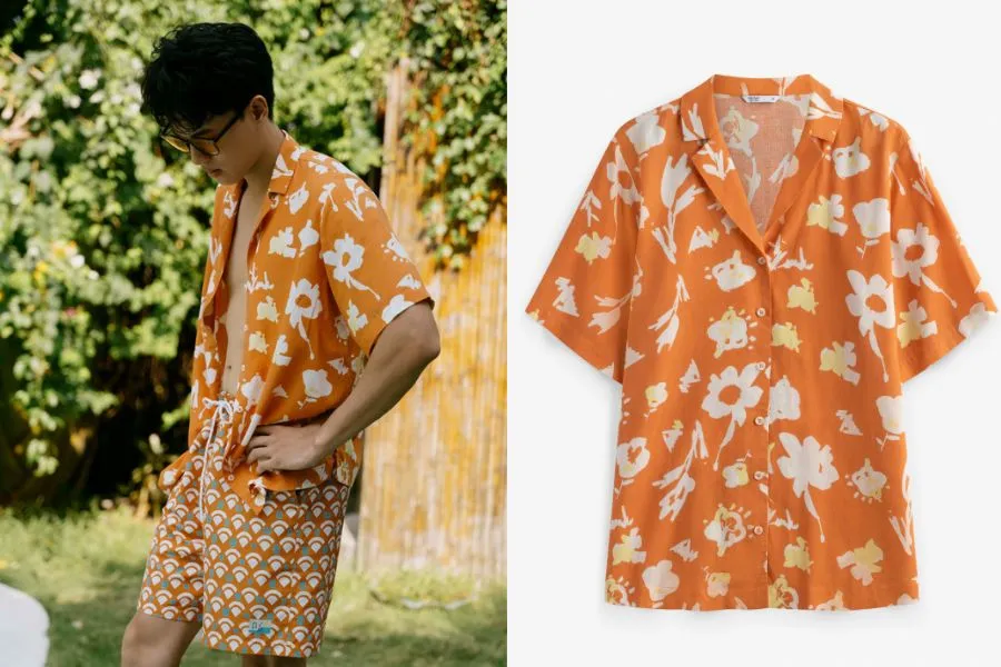 Áo sơ mi họa tiết cực 'hè' là món quà tiếp theo trong Box gift