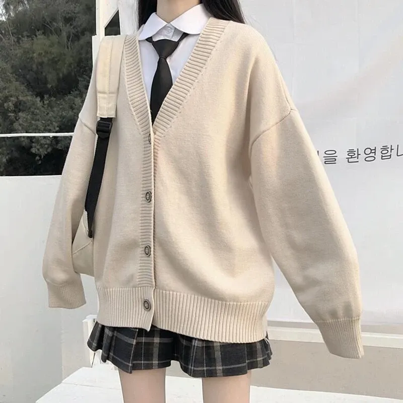 Áo khoác cardigan len knit giúp giữ ấm tốt choc cơ thể