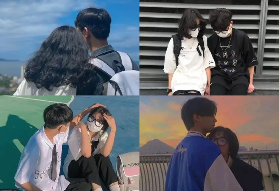 Chụp ảnh cùng nhau dịp Valentine