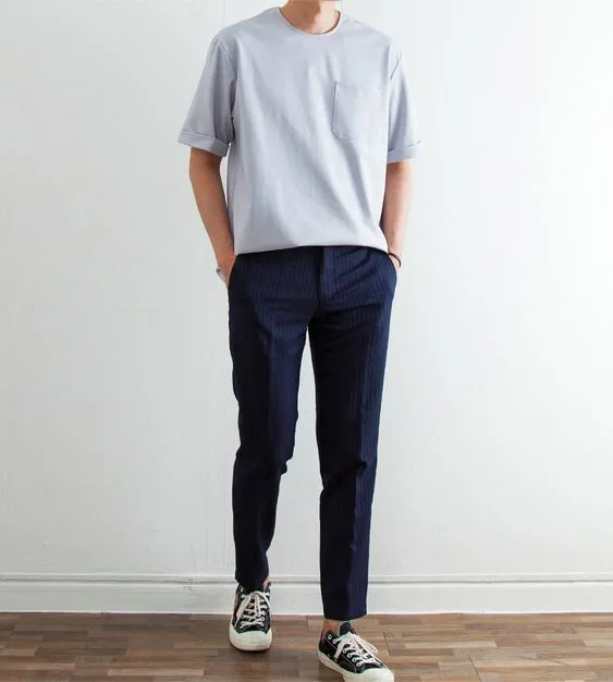 quần baggy vừa đem đến cho nam giới sự thoải mái, rộng rãi, vừa mang lại phong cách lịch sự, lại thể hiện được sự trẻ trung, năng động, cá tính cho người mặc